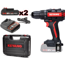 Keyang MK-DD18BLW Δραπανοκατσάβιδο Μπαταρίας Brushless 18V 2x2Ah