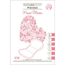 Prenatal Future Mum XLarge Σερβιέτες Λοχείας χωρίς Φτερά 18τμχ