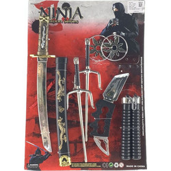 BW Σετ Παιδικό Σπαθί & 'Οπλα Ninja 8419