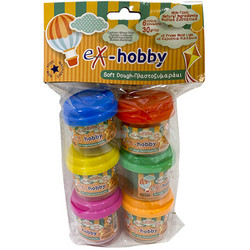 Ex-Hobby Πλαστοζυμαράκια 6 Χρώματα