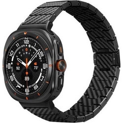 Pitaka Carbon Fiber Λουράκι Μεταλλικό Black (Samsung Galaxy Watch Ultra)