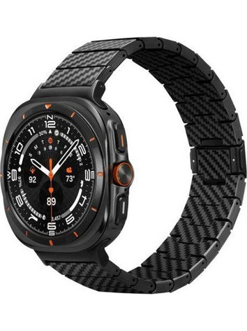 Pitaka Carbon Fiber Λουράκι Μεταλλικό Black (Samsung Galaxy Watch Ultra)