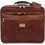 Tuscany Leather Varsavia TL141888 Βαλίτσα Καμπίνας 45.5x40.5x26cm με 2 Ρόδες Καφέ
