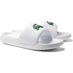 Lacoste Ανδρικές Παντόφλες Καλοκαιρινές Λευκές 49CMA0021-082