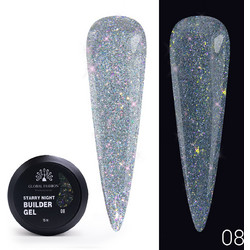 Global Fashion Starry Night 08 Builder Gel 15gr