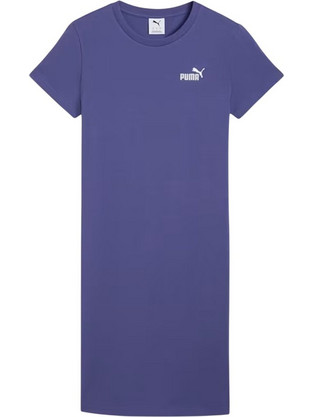 Puma ESS Small No.1 Logo Mini Καλοκαιρινό Αθλητικό Φόρεμα Μωβ 684974-46