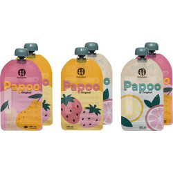 Petite&Mars Papoo Επαναχρησιμοποιούμενες Θήκες Τροφίμων 6x150ml
