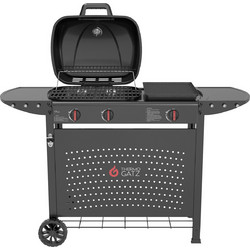 Thermogatz GS GRILL 2 + Plancha Φορητή Ψησταριά Υγραερίου με 3 Εστίες