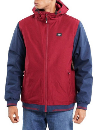 Vans Ανδρικό Μπουφάν Χειμωνιάτικο Bomber Κόκκινο VN0A5KQEZ9X1