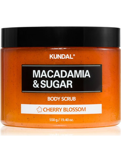 Kundal Macadamia & Sugar Cherry Blossom Scrub Σώματος 550gr