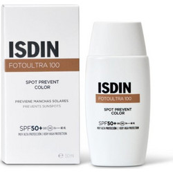 Isdin Fotoultra 100 Spot Prevent Αντηλιακό Γαλάκτωμα Προσώπου Κατά των Πανάδων με Χρώμα SPF50+ 50ml