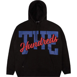 The Hundreds THE Ανδρικό Φούτερ με Κουκούλα & Τσέπες Μαύρο T24F202005