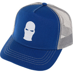 Ghetto Mask Rapper Ανδρικό Καπέλο Jockey με Δίχτυ Snapback Υφασμάτινο Royal Blue