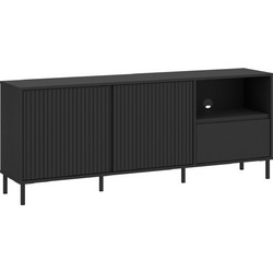 PoliHome Έπιπλο Τηλεόρασης Μοριοσανίδα Wenge Μ157.8xΠ40xΥ65.4cm 162905079