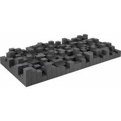 t.akustik Diffusor Manhattan GR EPS Ηχοδιαχυτές 60x60x15cm 2τμχ