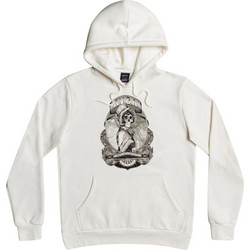 RVCA George Thompson Skull Bonne Ανδρικό Φούτερ με Κουκούλα & Τσέπες Λευκό Z1HORARVF1-4409