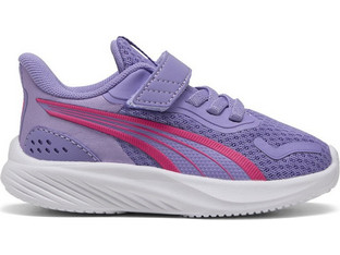 Puma Pounce Lite Παιδικά Sneakers Μωβ Φούξια 401516-10