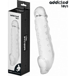 Addicted Toys Penis Extenson Small Κάλυμμα Επιμήκυνσης Πέους 23cm Clear