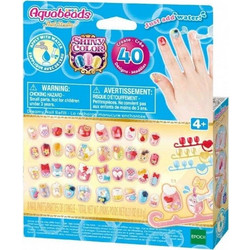 Aquabeads Hearts & Ribbons Nail Refill Kit 35059