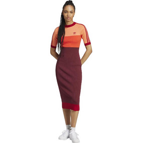 Adidas Kseniaschnaider Midi Καλοκαιρινό Αθλητικό Φόρεμα Πλεκτό Πολύχρωμο IW5661