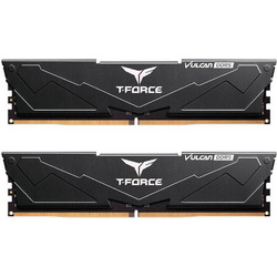 TeamGroup T-Force Vulcan 32GB (2X16GB) DDR5 RAM 6000MHz C30 Black FLBD532G6000HC30DC01