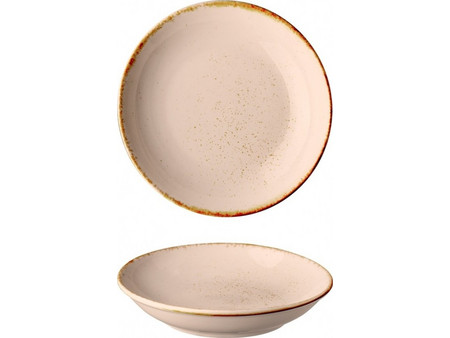 Lukanda Leon Fizz Πιάτα Βαθιά Πορσελάνης 24cm 6τμχ GX-S5-DP-24