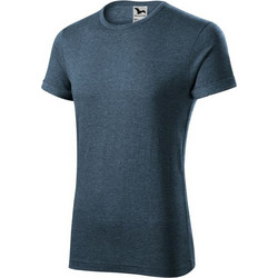 Malfini Ανδρικό Αθλητικό T-Shirt Navy Μπλε MLI-164M2