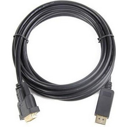 Gembird Καλώδιο DisplayPort to DVI Male 1m Black CC-DPM-DVIM-1M