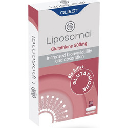 Quest Liposomal Glutathione 500mg 30 Κάψουλες