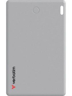 Verbatim My Finder Card Βluetooth Anti-Lost Tracker Apple Find My Ασημί 1 Pack Silver