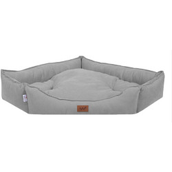 WoofModa Triangle Καναπές Κρεβάτι Σκύλου Γκρι 68x54cm