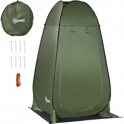 Outsunny Σκηνή Τουαλέτας Ιγκλού Καλοκαιρινή Pop Up 126x124x189cm A20-258DG