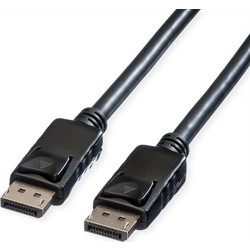 Roline Καλώδιο DisplayPort to DisplayPort Male 5m Black 11.04.5605-10