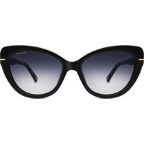 Persol PO3378S 204/56 Γυναικεία Γυαλιά Ηλίου Cat Eye Κοκάλινα Μαύρα με Μαύρο Degradee Φακό