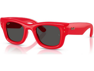 Ray-Ban Wayfarer RB4940 6831/87 Γυαλιά Ηλίου Τετράγωνα Κοκάλινα Κόκκινο με Μαύρο Φακό