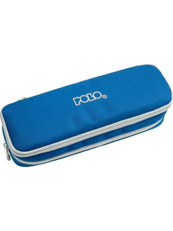 Polo Duo Box Κασετίνα με 2 Θήκες Μπλε Λευκή 937004-5523