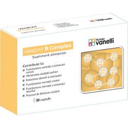 Human Vanelli Vanevit B Complex 30 Κάψουλες