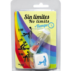 TALOKA No Limits Tiempo Dice Positions + Hourglass Ερωτικό Παιχνίδι D-234683