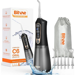 Bitvae C6 Black Gold Ηλεκτρική Οδοντόβουρτσα Water Flosser