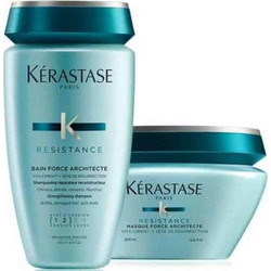 Kerastase Force Architecte Σετ Περιποίησης Μαλλιών Μάσκα 200ml + Σαμπουάν 250ml