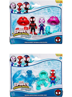 Hasbro Spidey & His Amazing Friends Water-Webs Διάφορα Σχέδια Σετ Φιγούρες Δράσης για 3+ Ετών