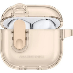 AMAZINGTHING Minimal Θήκη Σιλικόνης για Apple AirPods 4 Μπεζ
