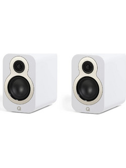 Q Acoustics 3010c Ζεύγος Ηχείων Hi-Fi Ραφιού 80W 2 Δρόμων White
