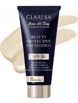 Claresa Protective 0N Fair Neutral Liquid Foundation SPF50 30ml