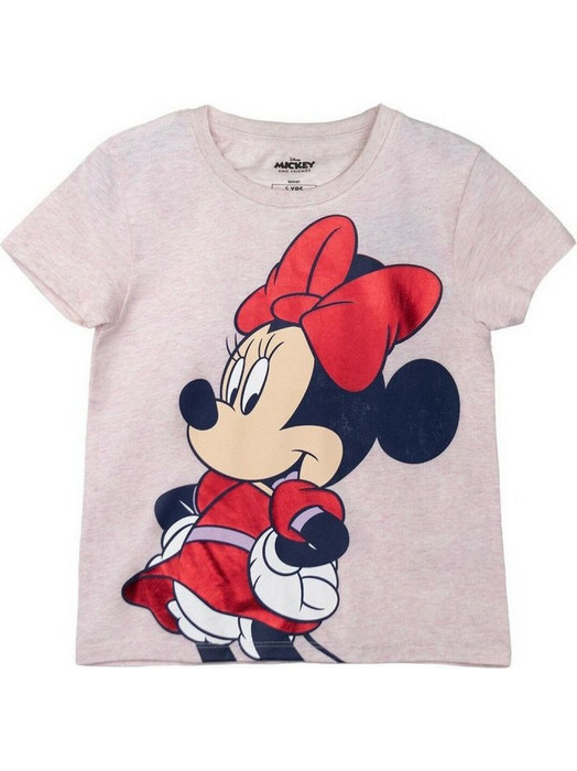 Cerda Minnie Mouse Παιδικό T-Shirt Κοντομάνικο Ροζ 2200009242