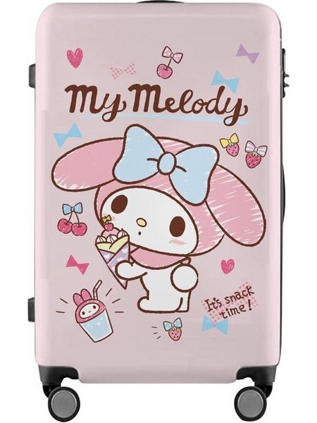 Diakakis My Melody 490200 Παιδική Βαλίτσα Καμπίνας 49x32.5x21cm με 4 Ρόδες Ροζ