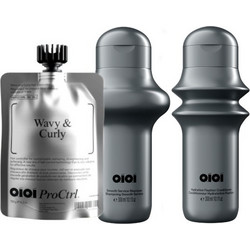 Qiqi Σετ Περιποίησης Μαλλιών Wavy & Curly Treatment 150gr + Conditioner 300ml + Σαμπουάν 300ml
