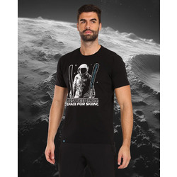 Salewa Ανδρικό Αθλητικό T-Shirt Μαύρο M0311KI-BLK