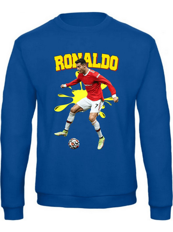Gildan Ronaldo Παιδικό Φούτερ Royal Blue RNL-H1