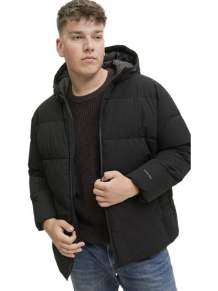 Jack & Jones Ανδρικό Μπουφάν Χειμωνιάτικο Puffer Μαύρο 12283873